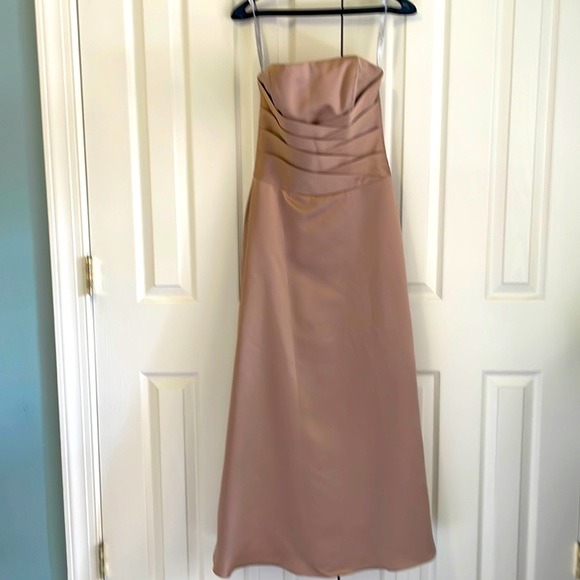 Alfred Angelo Harvest Gold Bridesmaid/ Prom Dress - Picture 1 of 3
